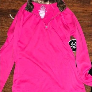 Realtree womens zipper fleece